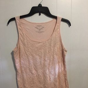 Blush pink tank top